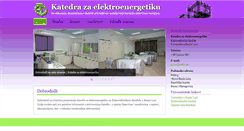 Desktop Screenshot of energetika.etfbl.net